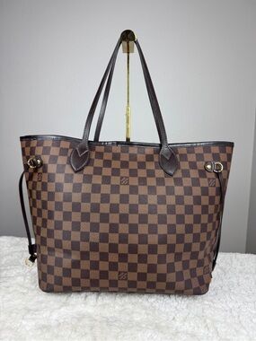 Louis vuitton neverfull tote damier mm